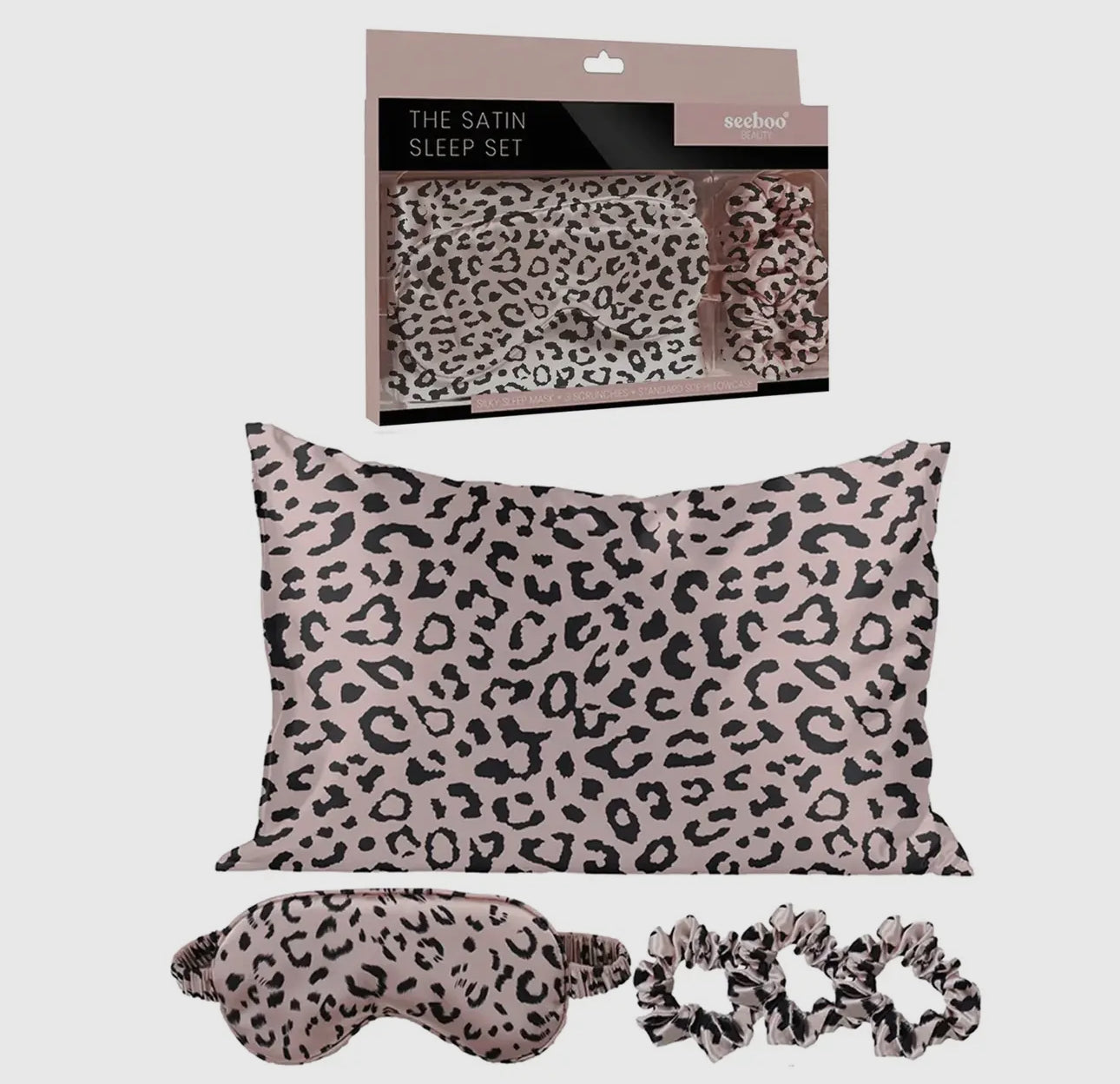 PrettySMART Sleep Mask & Pillow Case Set