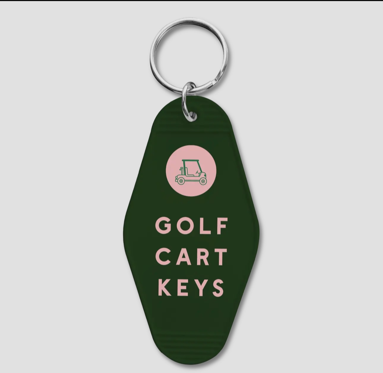 PrettySMART Golf Cart Key Chain