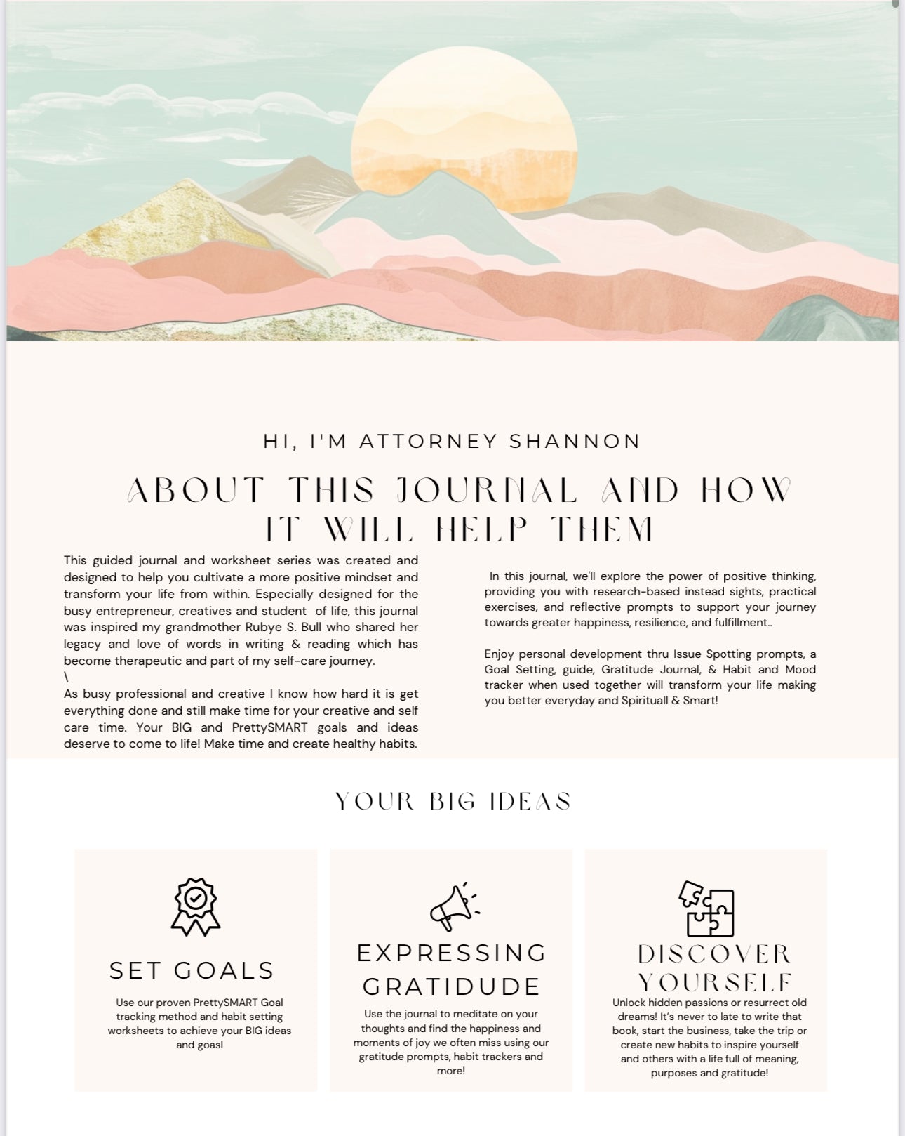 Spiritual & SMART: A Research Based Journal & Workbook