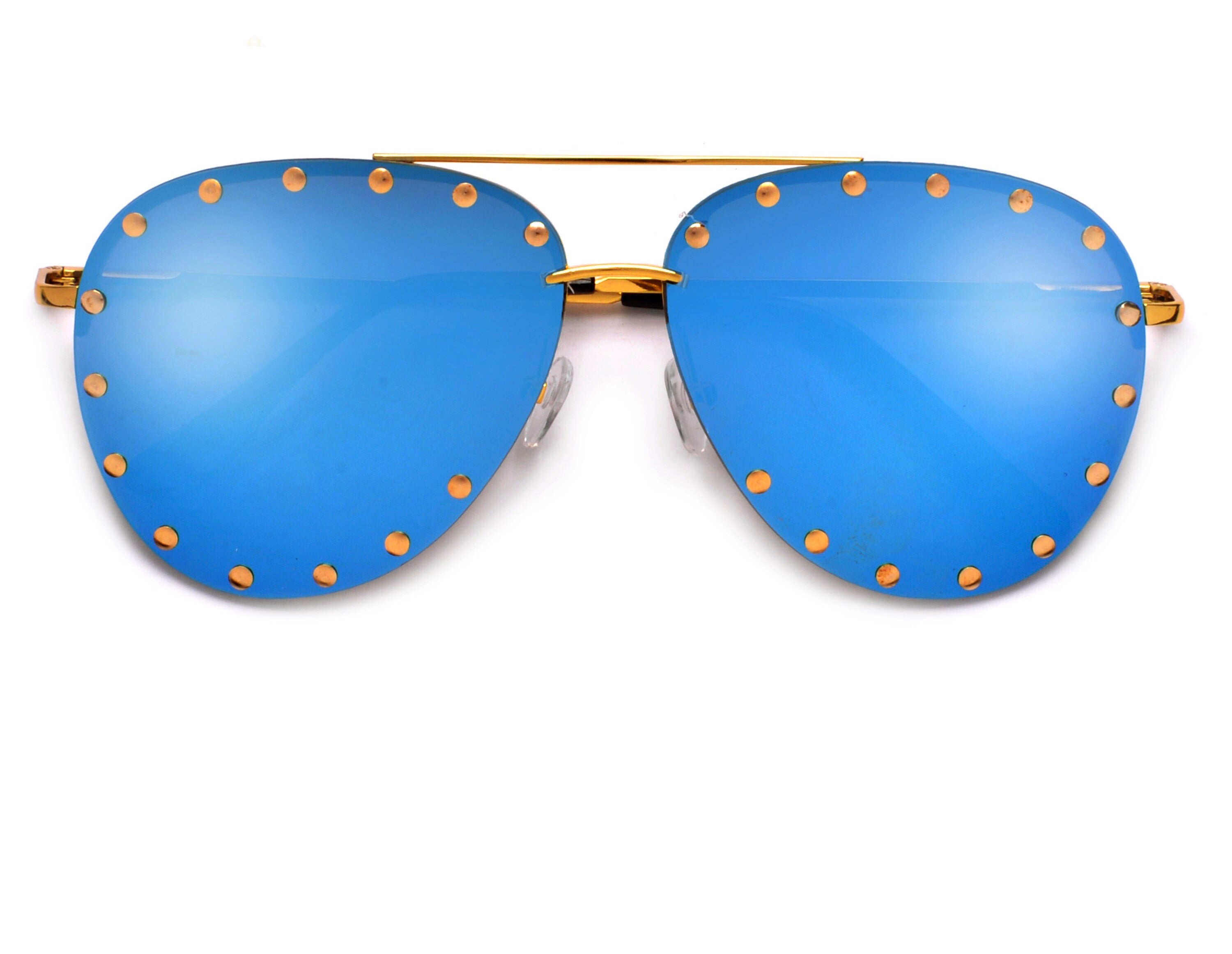 KashDoll Inspired Studded Aviator Sunglasses