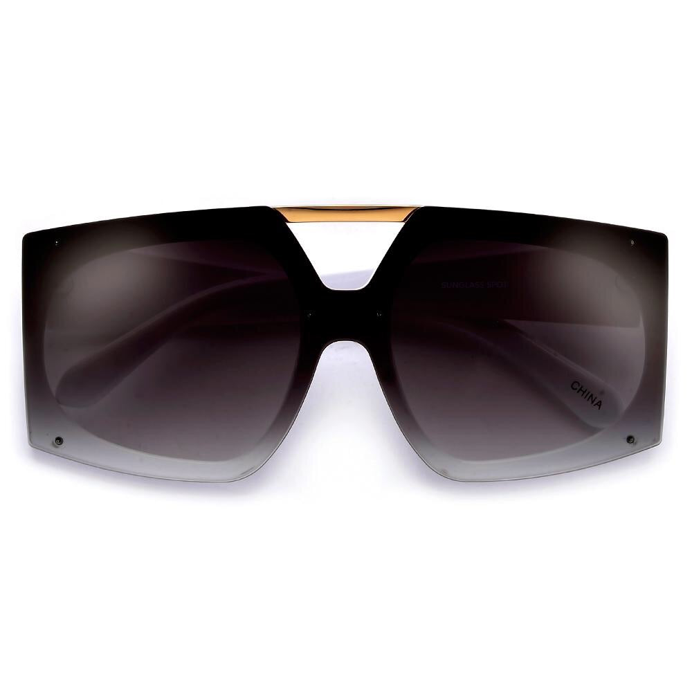 Oversized Bar Sunglasses