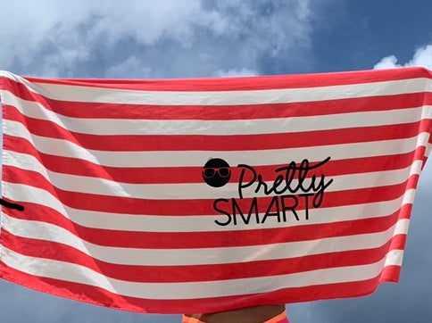 P$ Oversized Beach Towel