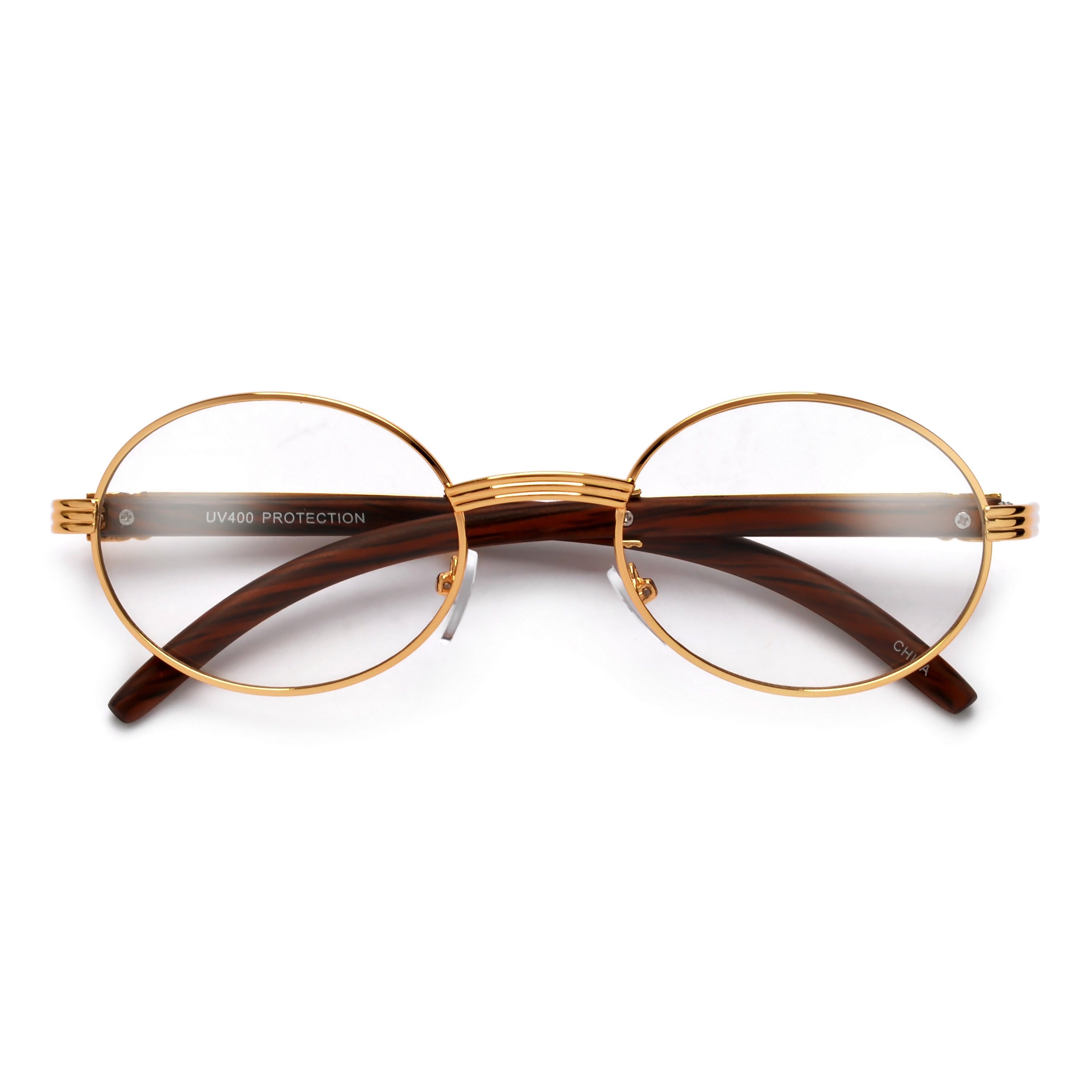 Benjah Inspired Metal & Wood  Eyewear