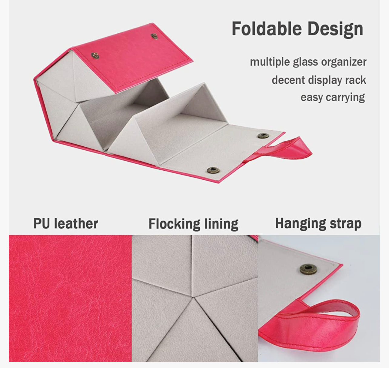 PrettySMART Travel Sunglass Case