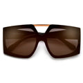 Oversized Bar Sunglasses